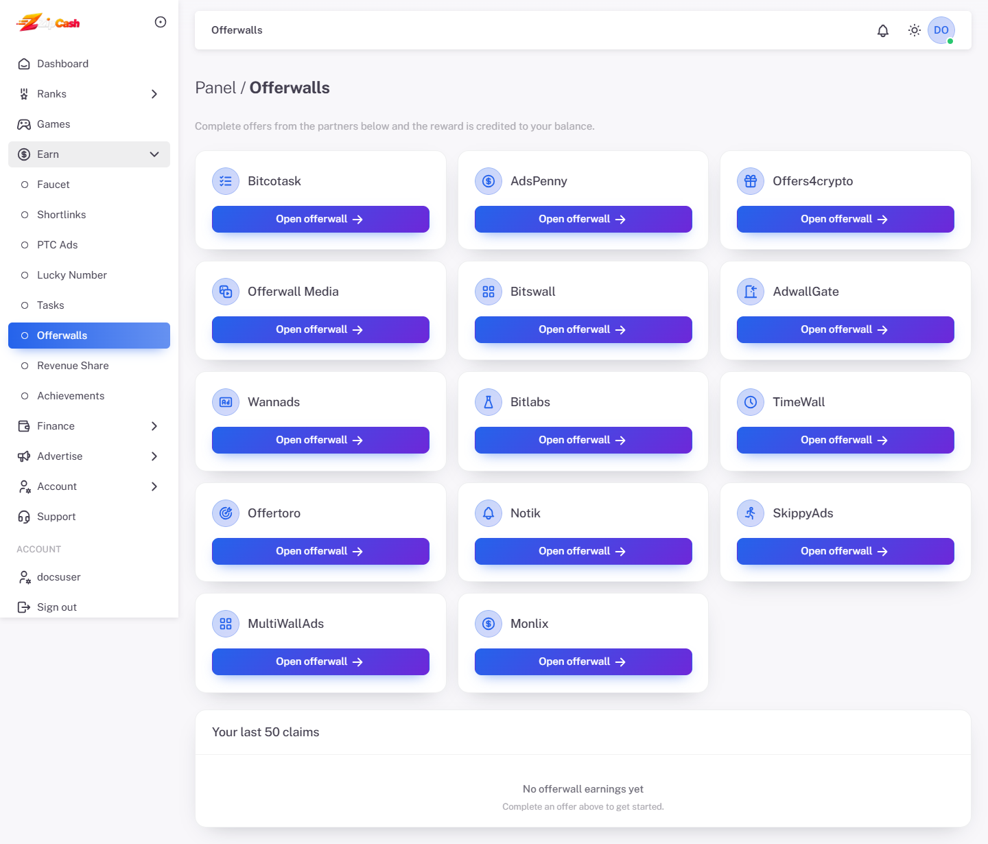 Offerwalls