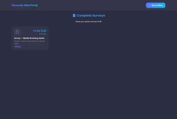 Surveywall