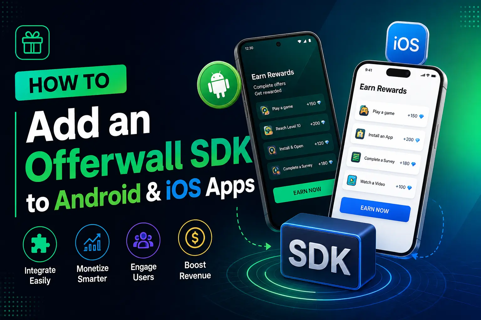 How to Add an Offerwall SDK to Android & iOS Apps