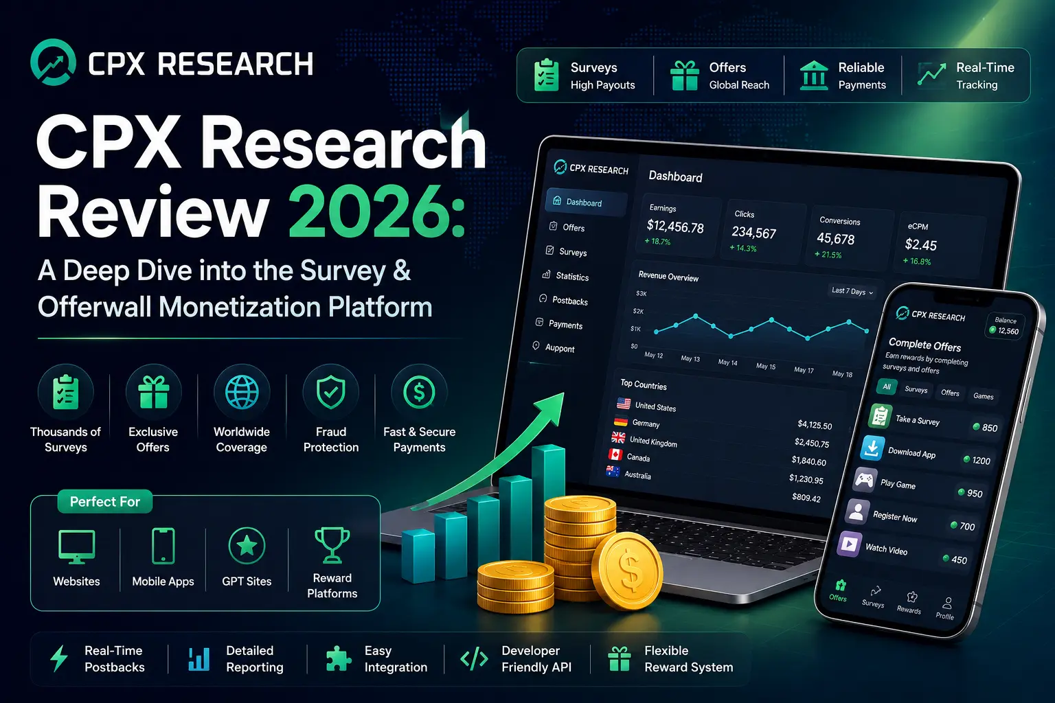 CPX Research Review 2026: A Deep-Dive for Publishers, Developers & Reward-App Builders