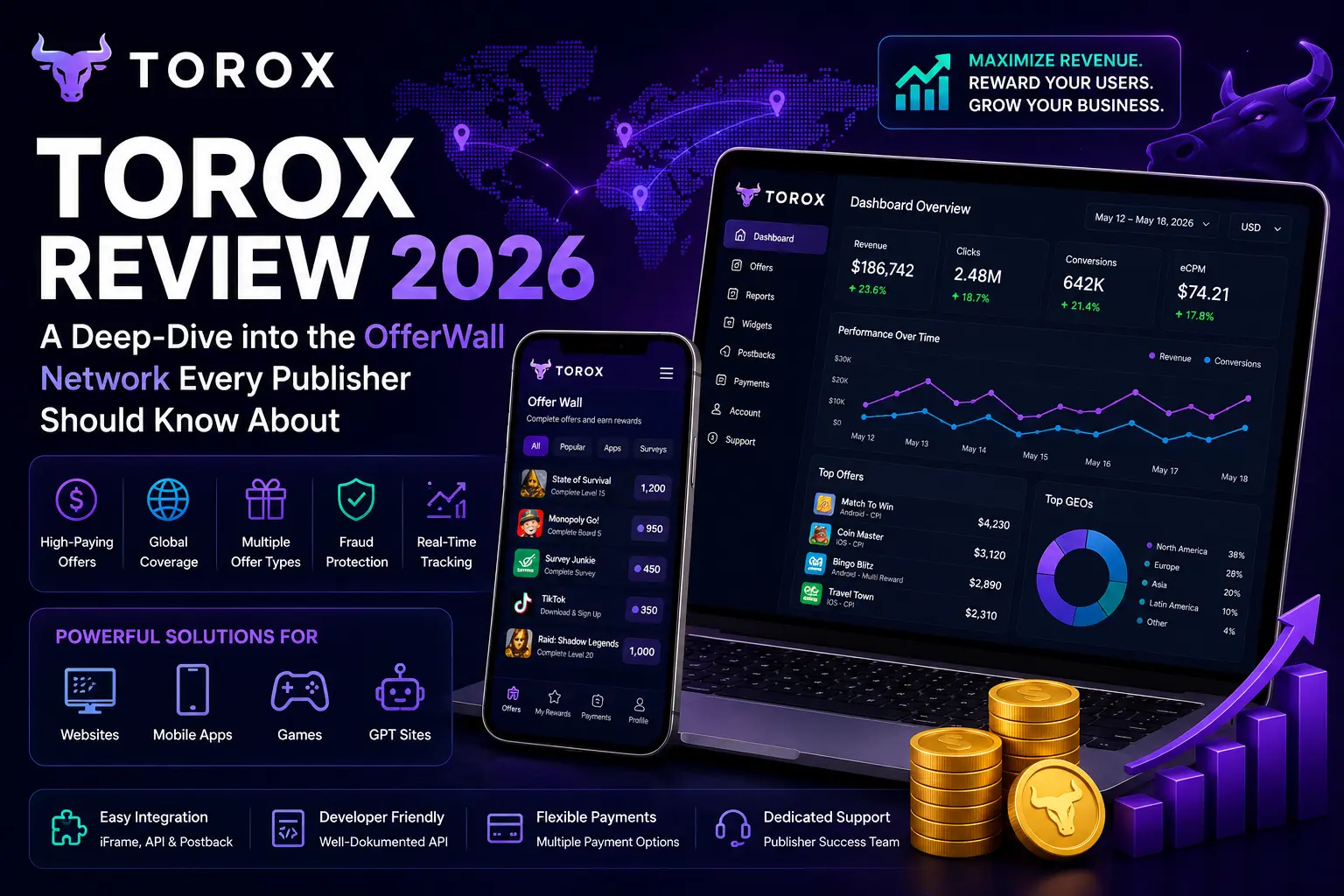 Torox Review 2026: A Deep-Dive into the OfferWall Network Every Publisher Should Know About