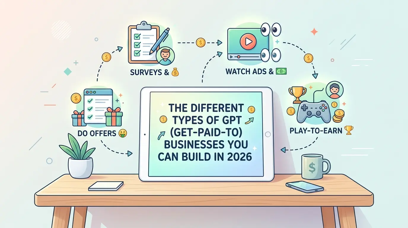 The Different Types of GPT Businesses You Can Build in 2026 | Complete Guide